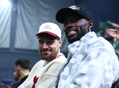 Χουάντσο, Γκραντ και Παντελίδης παρακολουθούν από κοντά τον τελικό του Challenge Cup