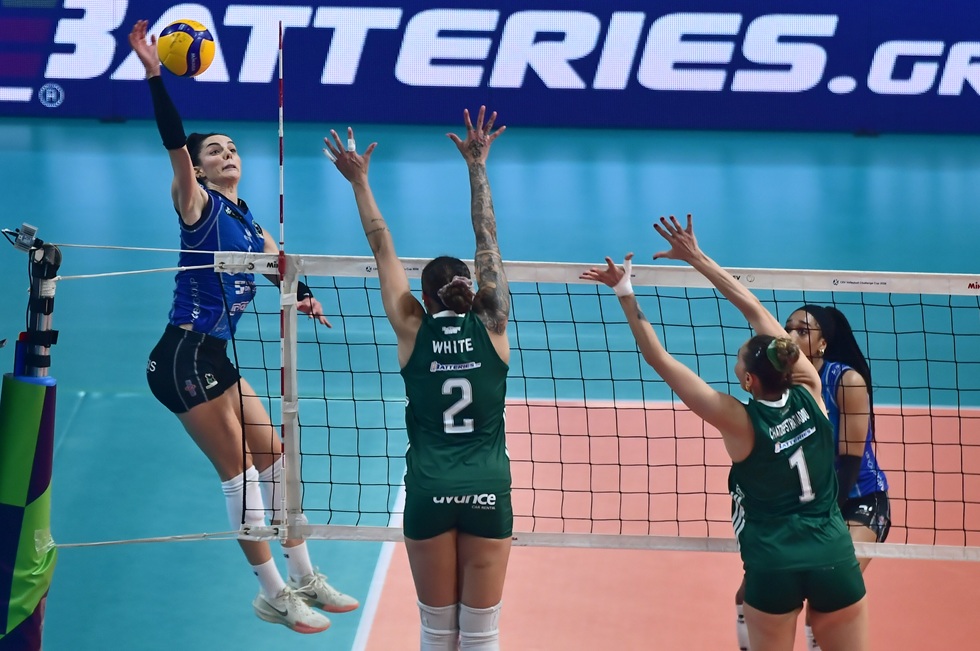 Παναθηναϊκός – Βαλεφόλια 0-3: Υπέταξε το Τριφύλλι και κατέκτησε το Challenge Cup