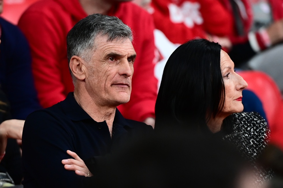 Στο ΣΕΦ για το ματς του Ολυμπιακού με την Μπασκόνια ο Μεντιλίμπαρ (pics)