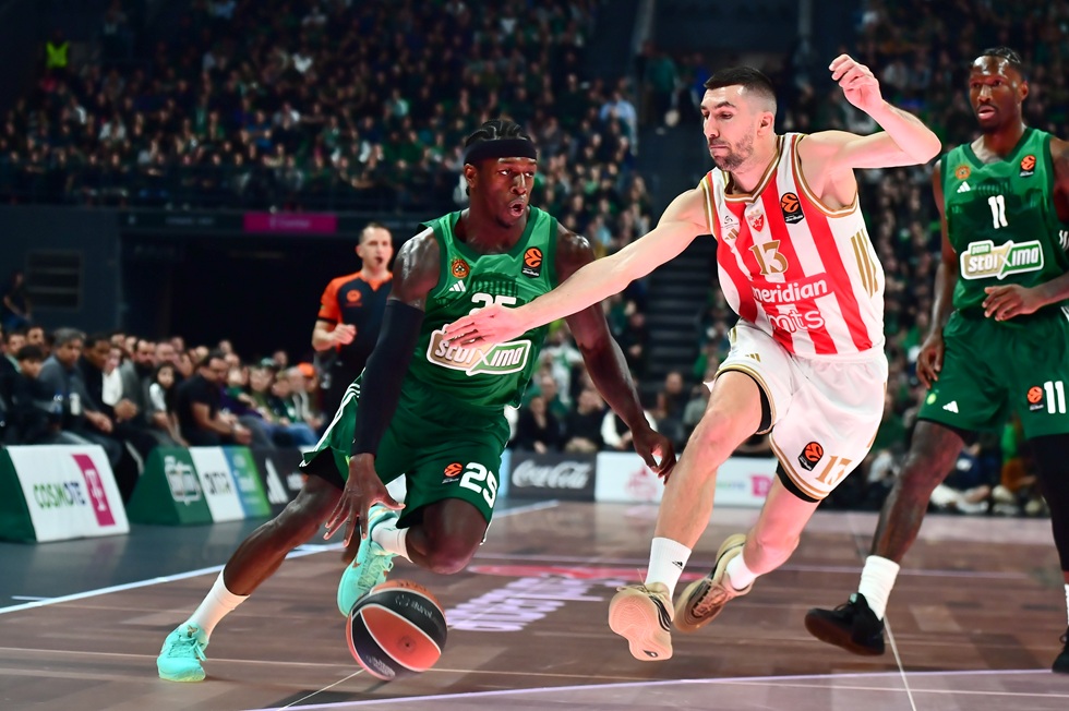 Παναθηναϊκός – Ερυθρός Αστέρας 82-74: Ο Ναν «έσωσε» τους Πράσινους