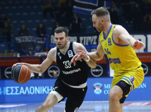 Περιστέρι – ΠΑΟΚ 75-70: Μεγάλη νίκη με «διπλό» Φαν Τούμπεργκεν