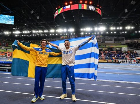 Ντουπλάντις: «Απολαμβάνω να αγωνίζομαι κόντρα στον Μανόλο, ειδικά τώρα που μου βάζει δύσκολα» (vid)