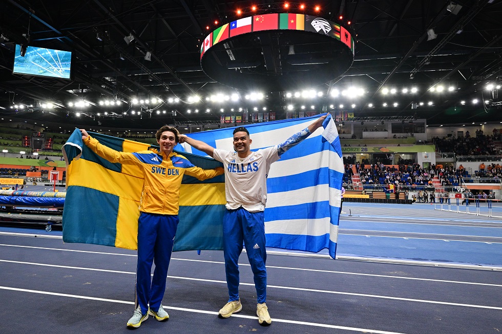 Ντουπλάντις: «Απολαμβάνω να αγωνίζομαι κόντρα στον Μανόλο, ειδικά τώρα που μου βάζει δύσκολα» (vid)