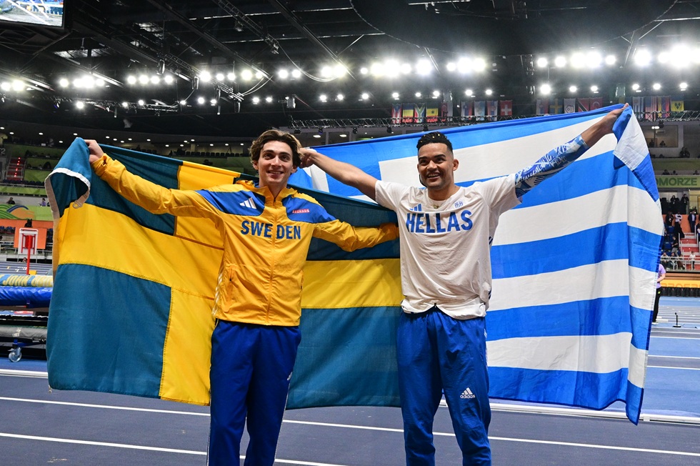 Ο Ντουπλάντις χειροκρότησε τον Καραλή, κι εκείνος υποκλίθηκε στον Σουηδό (vid)