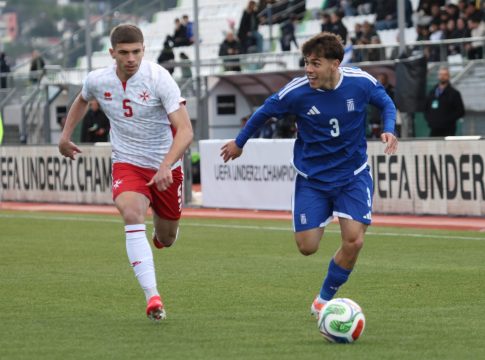 LIVE: Ελλάδα Κ21 – Μάλτα Κ21