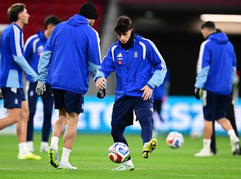 Πλάνα από την προπόνηση της Εθνικής – Εκτός οι Καρέτσας, Κωνσταντέλιας και Ζαφείρης (vids)