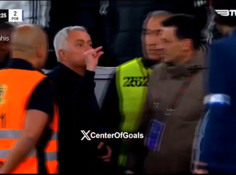 Τρομερό ξέσπασμα Μουρίνιο στο ντέρμπι με την Πόρτο (vid)