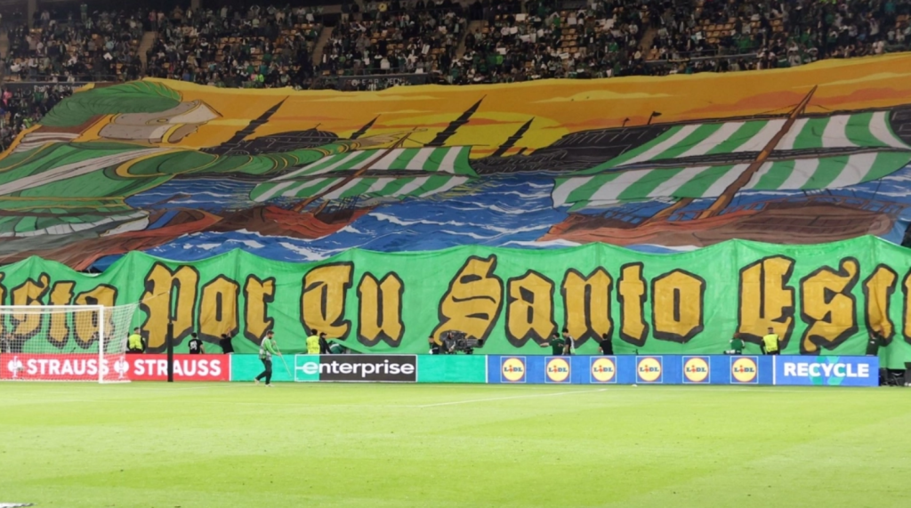 Η ναυμαχία της Ναυπάκτου: Η ιστορία πίσω από το φοβερό πανό της Μπέτις! (vid)