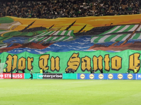 Η ναυμαχία της Ναυπάκτου: Η ιστορία πίσω από το φοβερό πανό της Μπέτις! (vid)