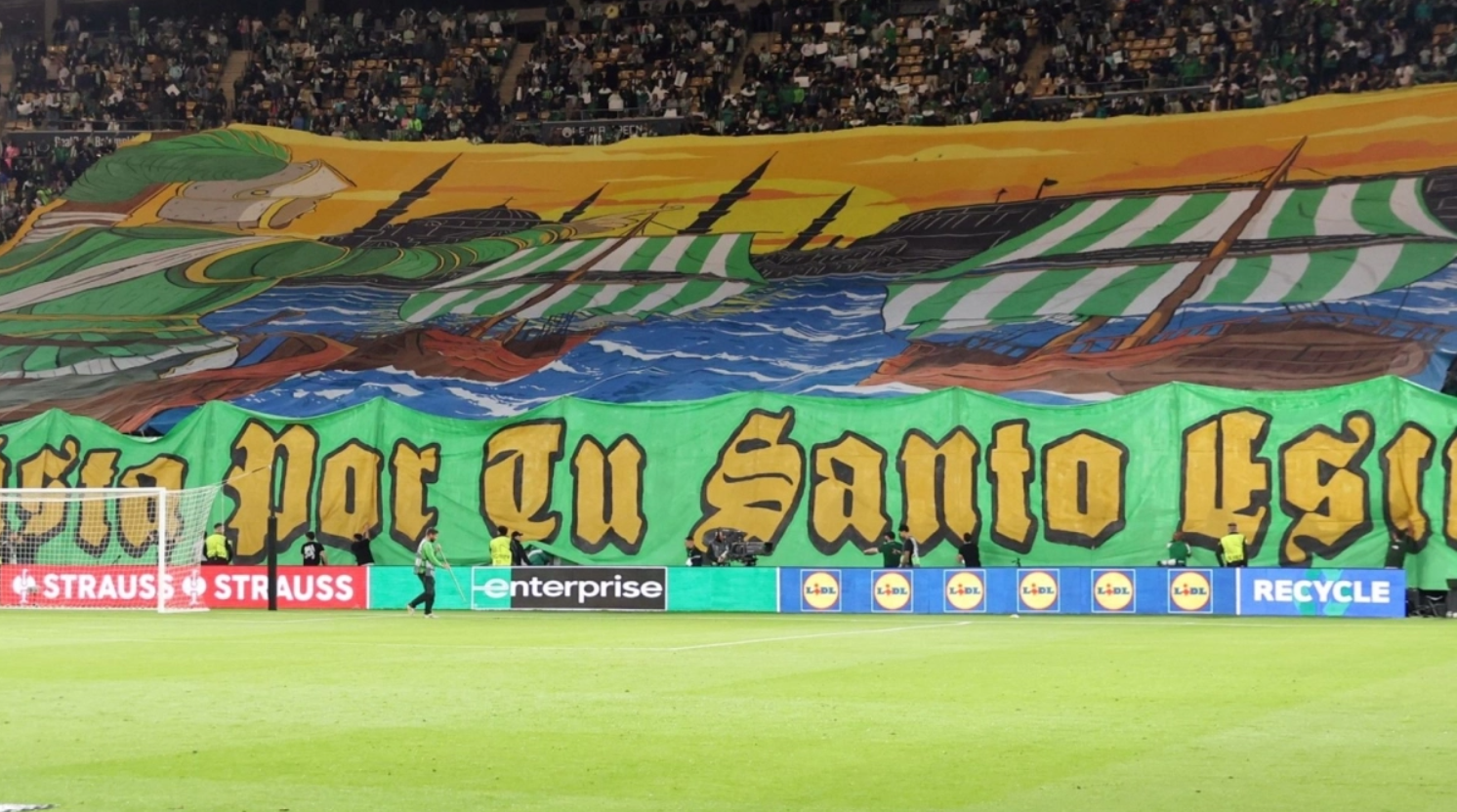 Η ναυμαχία της Ναυπάκτου: Η ιστορία πίσω από το φοβερό πανό της Μπέτις! (vid)