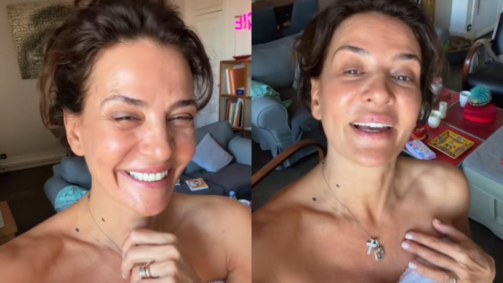 Δήμητρα Ματσούκα: Άβαφη, μόνο με μια πετσέτα και στην αγκαλιά άλλου άντρα