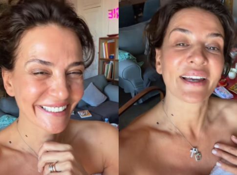 Δήμητρα Ματσούκα: Άβαφη, μόνο με μια πετσέτα και στην αγκαλιά άλλου άντρα