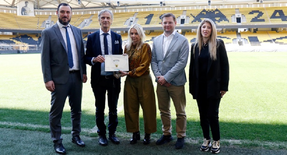 ΑΕΚ: Σημαντική διάκριση για την «ALLWYN Arena»