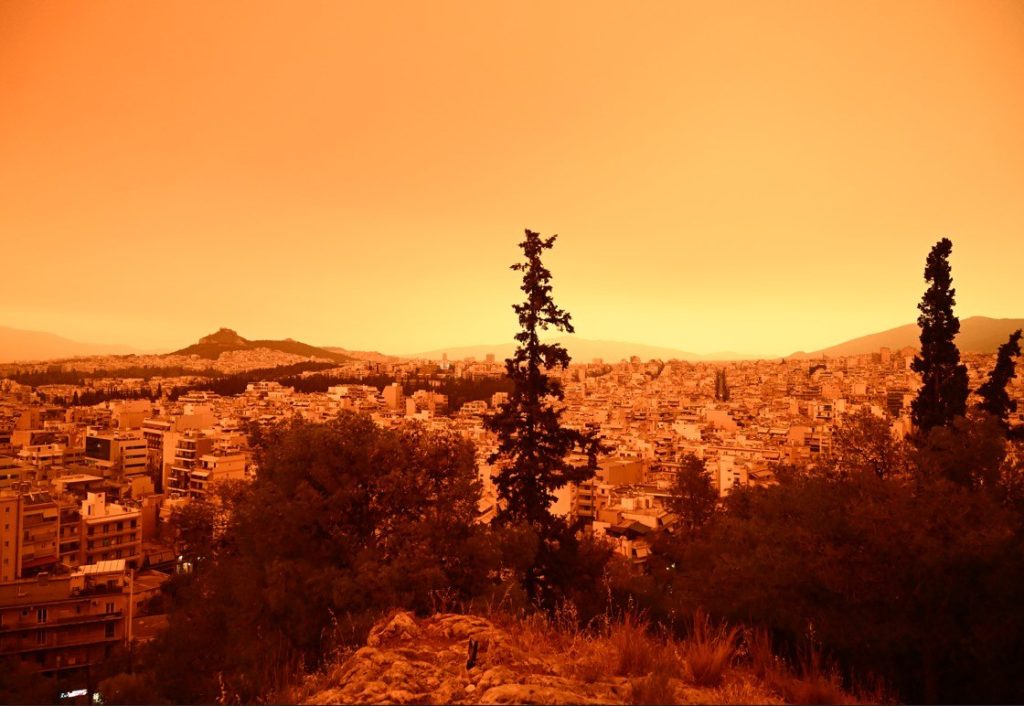 Έρχεται αφρικανική σκόνη – Πού θα πέσουν λασποβροχές