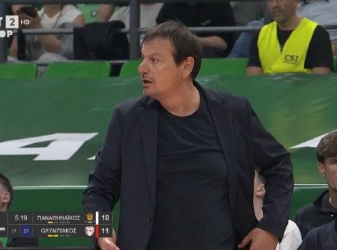 Παναθηναϊκός – Ολυμπιακός: Τεχνική ποινή στο 5λεπτο ο Αταμάν!