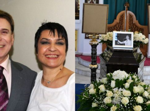 Γιώργος Μαρίνος: Το σπαρακτικό μήνυμα της Κατιάνας Μπαλανίκα στο στεφάνι