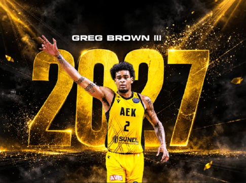 «Έδεσε» τον Μπράουν ως το 2027 η ΑΕΚ