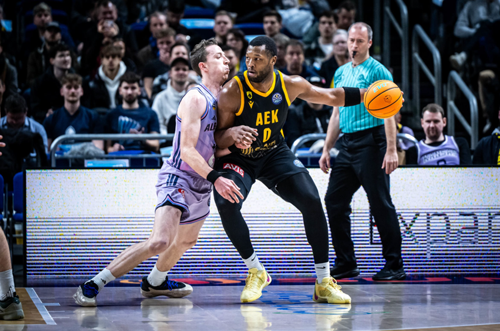 ΑΕΚ: Ο Γκρέι στην κορυφαία πεντάδα της εβδομάδας στο BCL (pic)