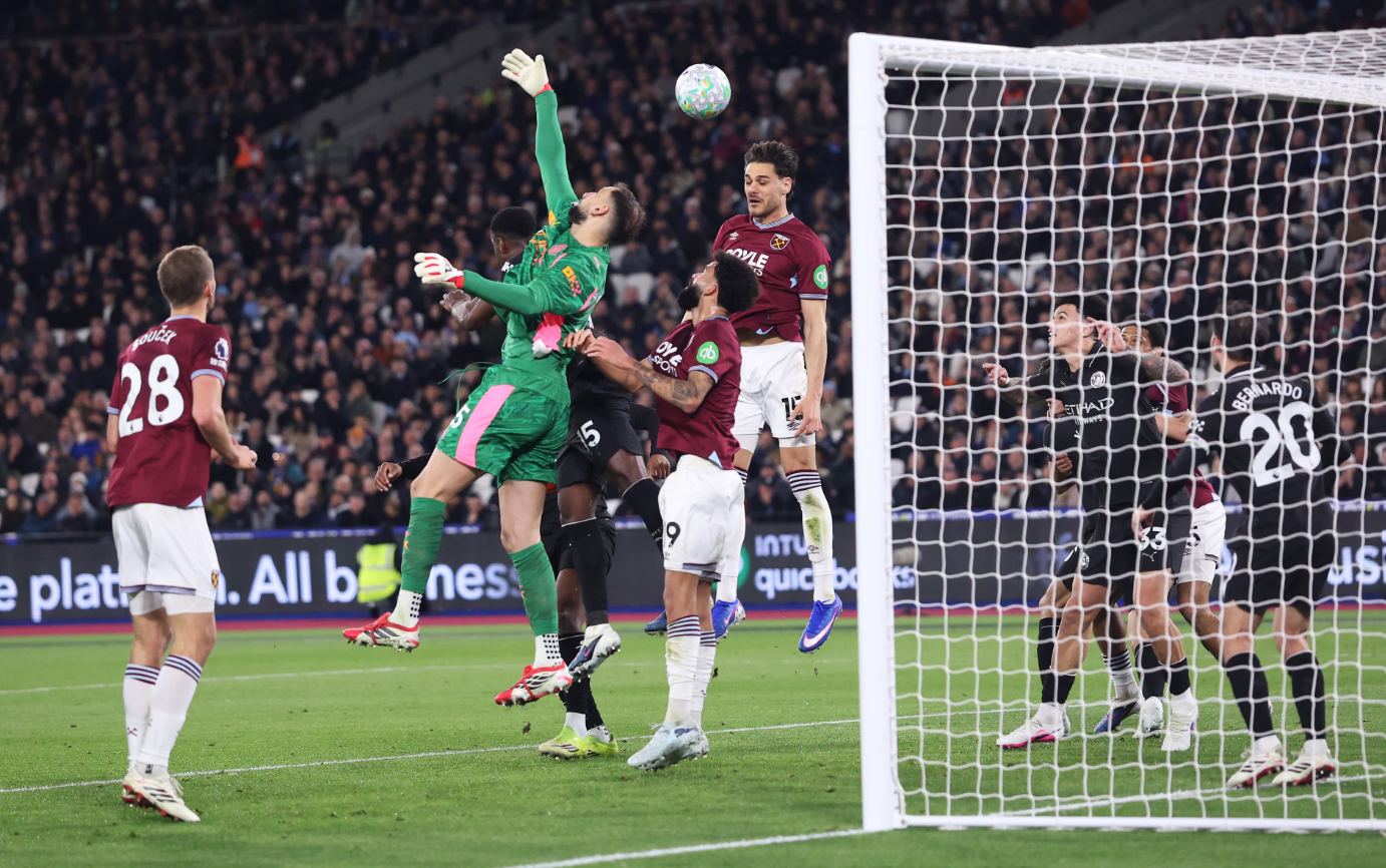 Γουέστ Χαμ – Μάντσεστερ Σίτι 1-1: Μέγας Μαυροπάνος «πλήγωσε» τους «πολίτες» και… ευεργέτησε την Άρσεναλ!