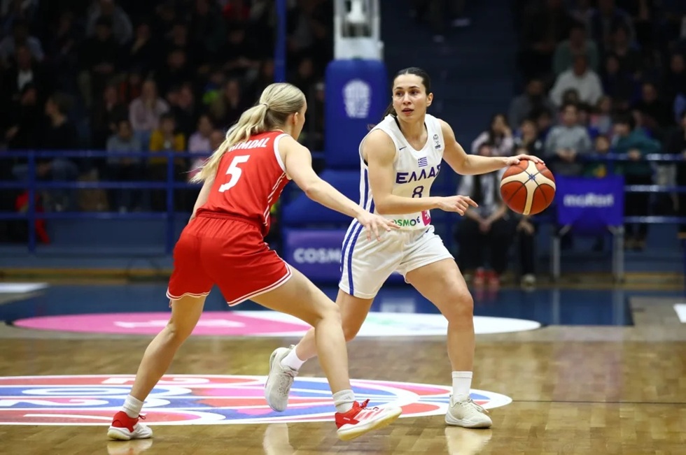 Ελλάδα – Δανία 99-77: Εύκολα η Εθνική Γυναικών και πρόκριση στη Β’ φάση των προκριματικών του Eurobasket 2027