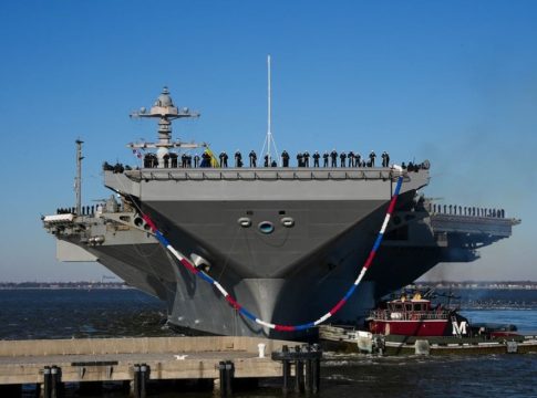 Την ερχόμενη εβδομάδα το αεροπλανοφόρο Gerald Ford θα επιστρέψει στη Σούδα για επισκευές
