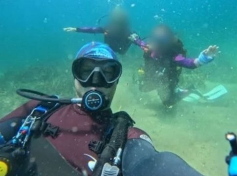 Λιμανάκια Βουλιαγμένης: Η κάμερα του δύτη κατέγραψε το μαρτυρικό του τέλος – «Προσπάθησε για 40 λεπτά»