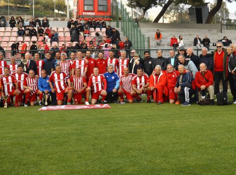 Το 707ο φιλικό των Βετεράνων του Ολυμπιακού