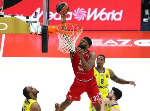 Αρμάνι Μιλάνο – Μακάμπι Τελ Αβίβ 96-87: Μια ανάσα μακριά από τον Παναθηναϊκό και την δεκάδα οι Ιταλοί