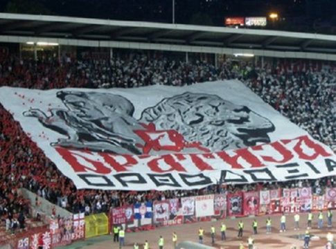 Ευχές στα ελληνικά από τον Ερυθρό Αστέρα για τα 101 χρόνια του Ολυμπιακού