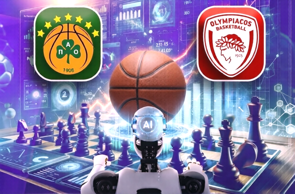 Παναθηναϊκός – Ολυμπιακός: Το AI προβλέπει τον νικητή του ντέρμπι «αιωνίων»