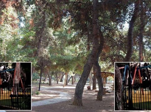 Σοκ στην Ηλιούπολη: Περίεργη φιγούρα προκαλεί ανησυχία στη γειτονιά (vid)