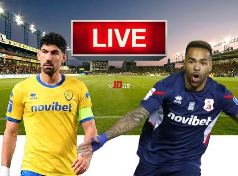 LIVE: Παναιτωλικός – Πανσερραϊκός
