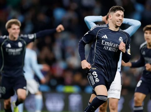 Θέλτα – Ρεάλ Μαδρίτης 1-2: Λύτρωση με  Βαλβέρδε στο 90+4′ για τη «βασίλισσα»