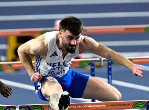 Έβδομος ο Ρούμτσιος, 36η η Σπανουδάκη στο Παγκόσμιο Κλειστού Στίβου