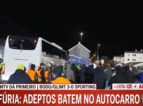 Οργισμένοι οπαδοί της Σπόρτινγκ επιτέθηκαν στο πούλμαν της ομάδας μετά την ήττα από την Μπόντο (vid)