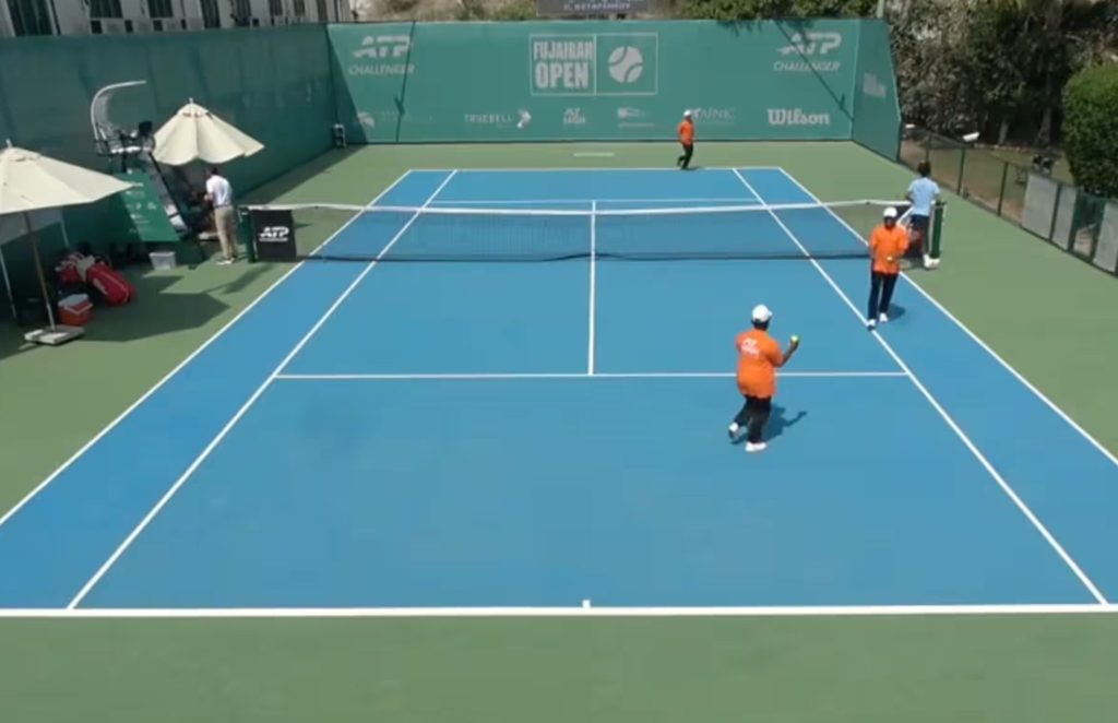 Χαμός σε τουρνουά τένις στα ΗΑΕ: Παίκτες και διαιτητές φεύγουν τρέχοντας μετά από επίθεση με drones (vid)