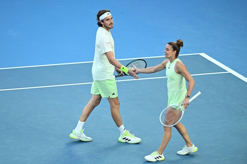 Σάκκαρη και Τσιτσιπάς στο μεικτό διπλό του Indian Wells