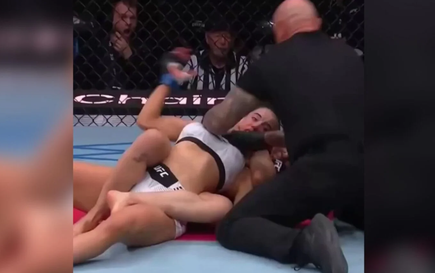 UFC: Εντυπωσιακό νοκ-άουτ σε αγώνα γυναικών – Αριστερό κροσέ και μετά «πνίξιμο»! (vid)