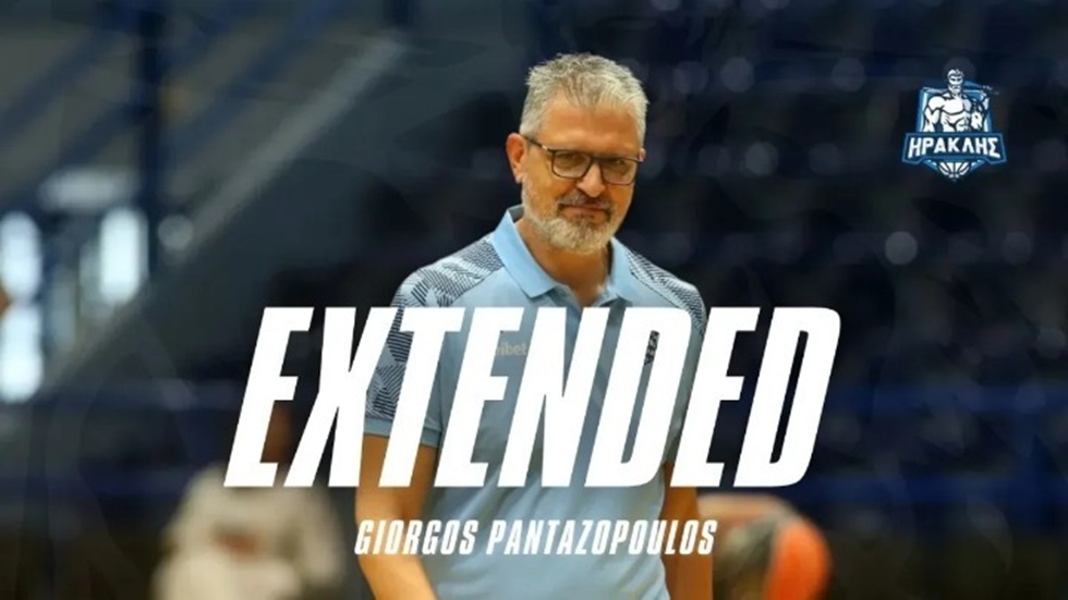Για δύο ακόμα χρόνια στον Ηρακλή ο Πανταζόπουλος