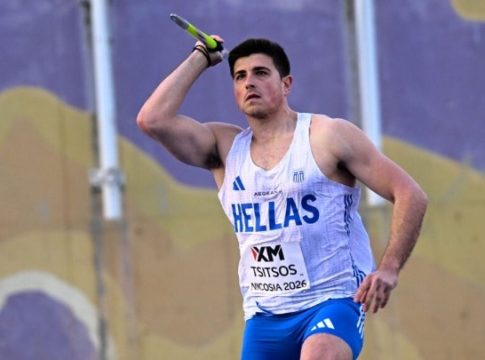 Μεγάλο ατομικό ρεκόρ και 4ος ο Τσίτσος στον ακοντισμό