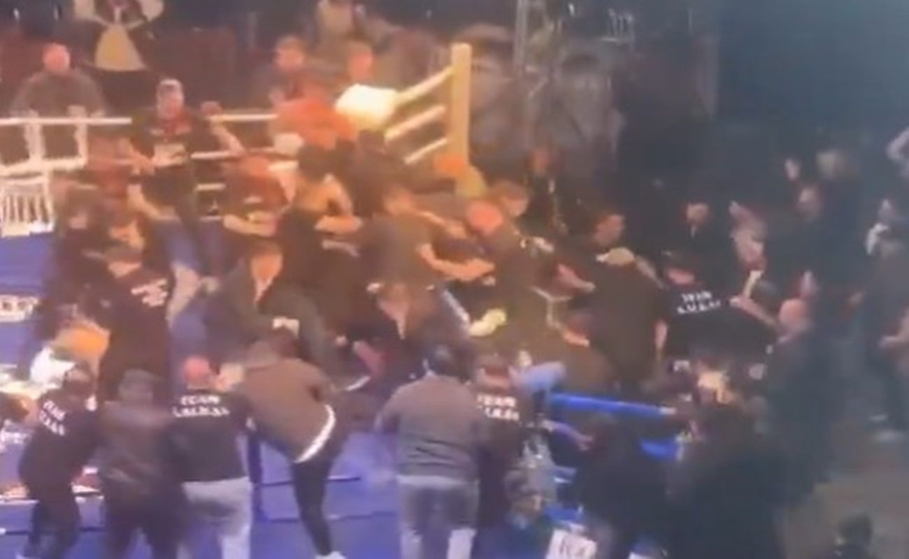 Απίθανα πράγματα σε αγώνα μποξ στην Τουρκία – Θεατές ξυλοκόπησαν Ρώσο πυγμάχο (vids)