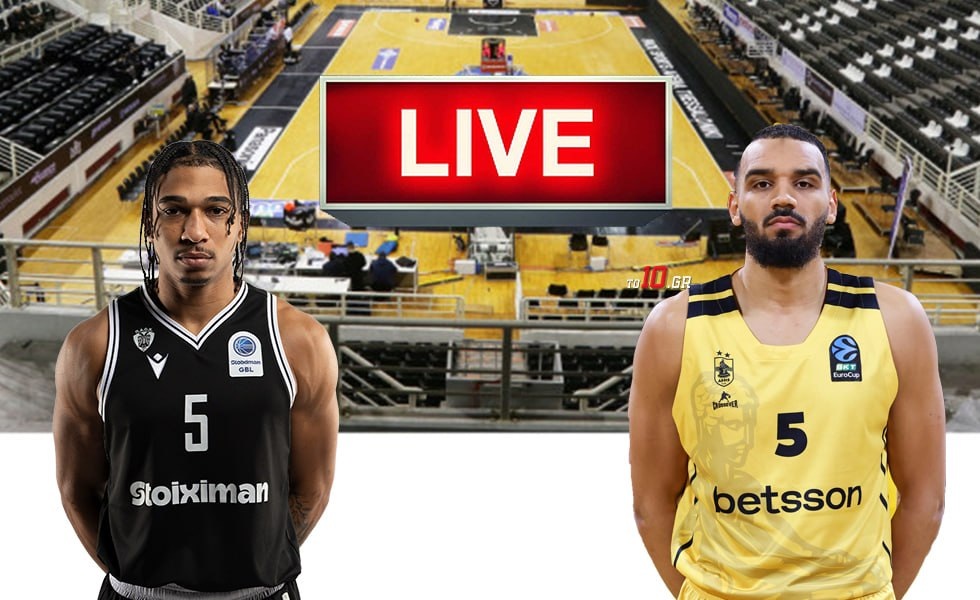 LIVE: ΠΑΟΚ – Άρης Betsson