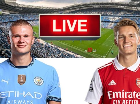 LIVE: Μάντσεστερ Σίτι – Άρσεναλ