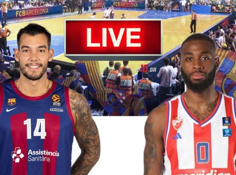 LIVE: Μπαρτσελόνα – Ερυθρός Αστέρας