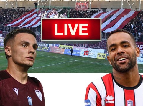 LIVE: ΑΕΛ Novibet – Πανσερραϊκός