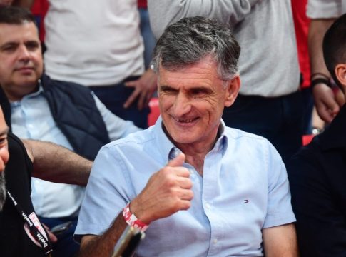 Στο ΣΕΦ και ο Μεντιλίμπαρ για το Game 2 του Ολυμπιακού με τη Μονακό (vid)