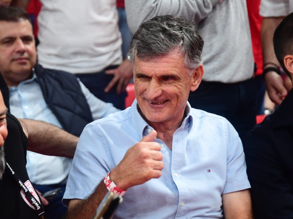 Στο ΣΕΦ και ο Μεντιλίμπαρ για το Game 2 του Ολυμπιακού με τη Μονακό (vid)