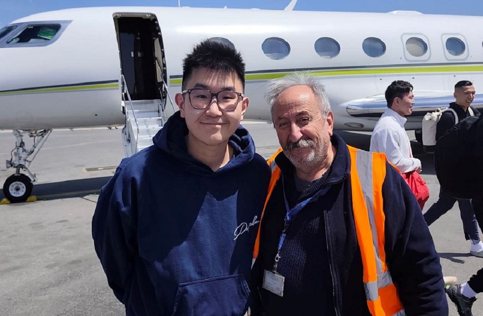 Άρης: Έφτασε με το ιδιωτικό του τζετ στη Θεσσαλονίκη ο Σιάο κι ετοιμάζεται για το «Αλεξάνδρειο» (vids+pic)