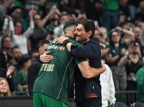 Ο Γιαννακόπουλος βρέθηκε στην προπόνηση του Παναθηναϊκού ενόψει των ματς με τη Βαλένθια