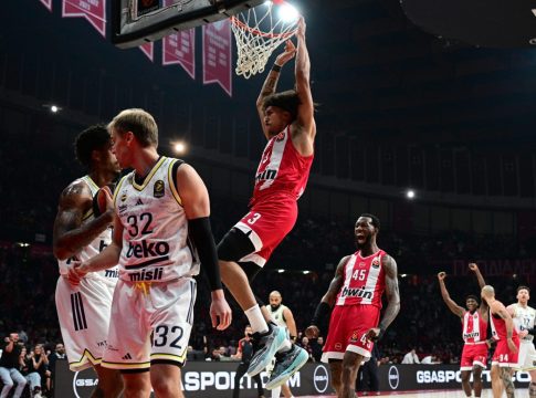 Πώς ο Ολυμπιακός βγαίνει πρώτος στη Euroleague μετά την ήττα της Φενέρμπαχτσε – Τι ισχύει με την ισοβαθμία